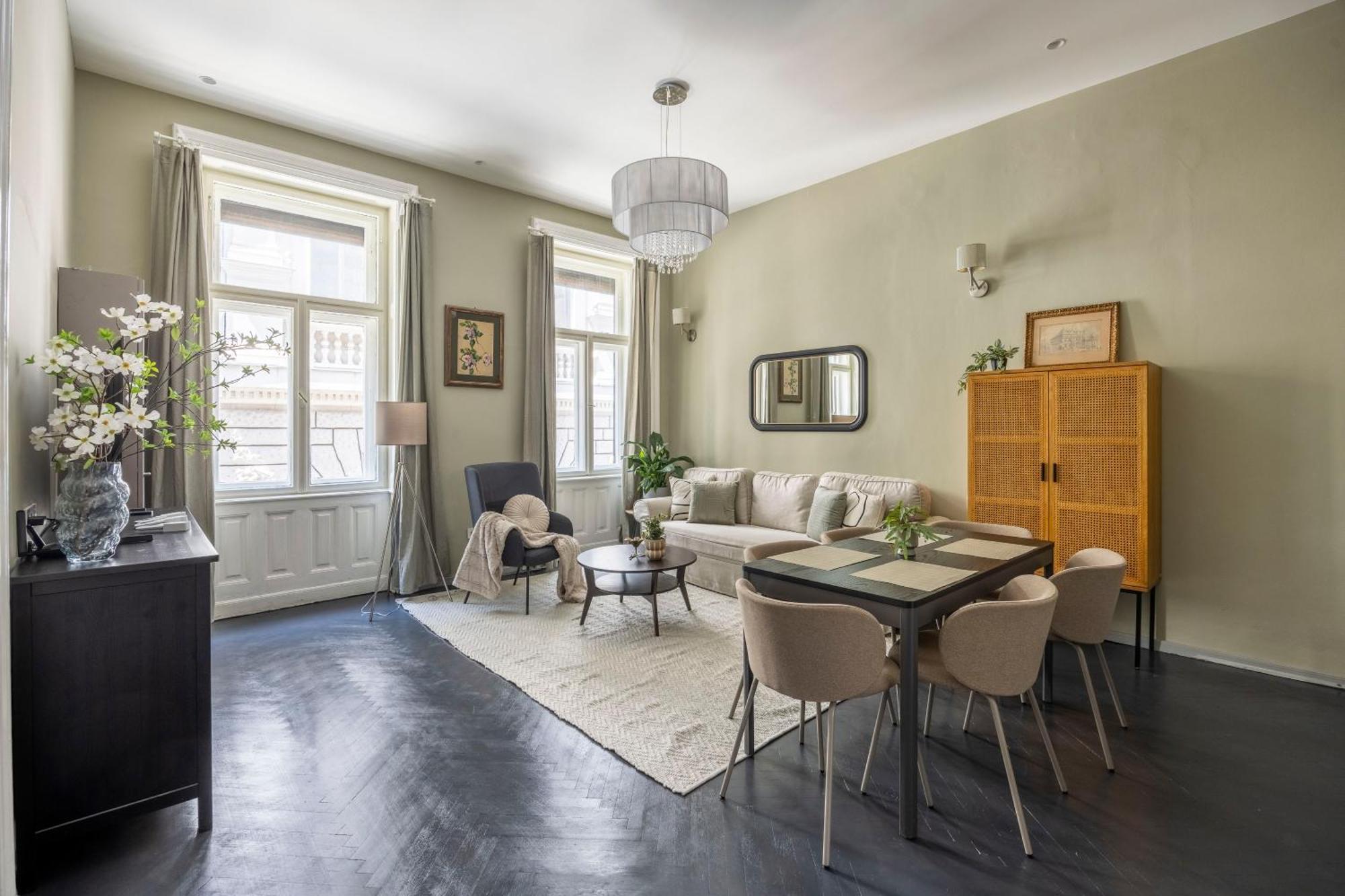 Charming Art Deco Style Apartment In The Heart Of Budapest Exterior foto